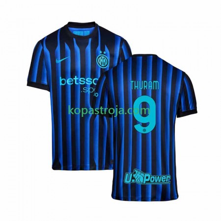 Billiga Fotbollströjor Inter Milan Marcus Thuram 9 Hemma tröja 2025/26 Kortärmad